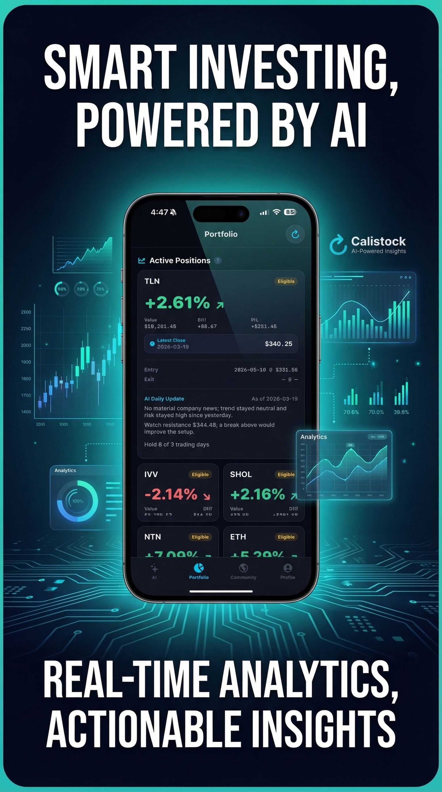 Calistock — Active Positions and AI Insights